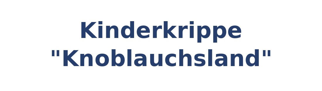 Kinderkrippe 