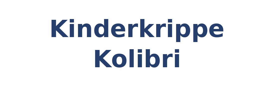 Kinderkrippe Kolibri Logo