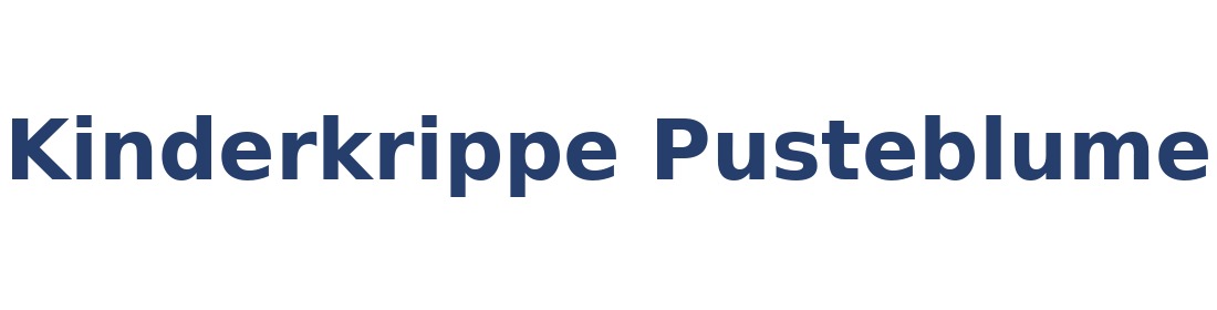 Kinderkrippe Pusteblume