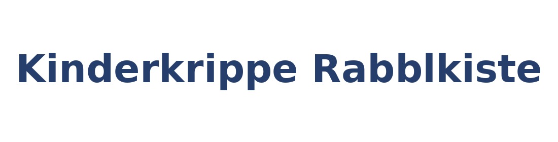 Kinderkrippe Rabblkiste Logo