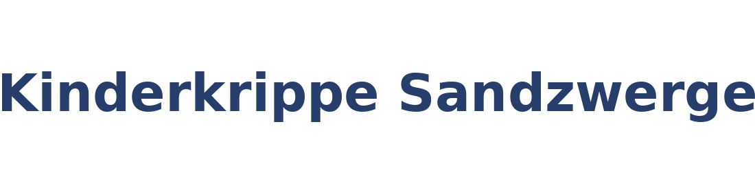Kinderkrippe Sandzwerge Logo