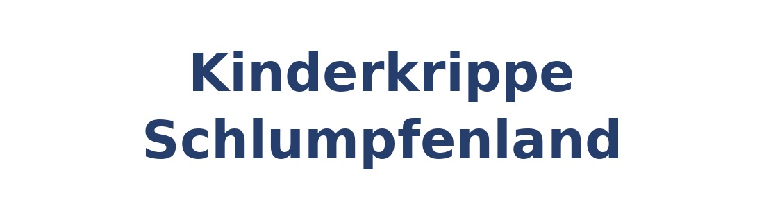Kinderkrippe Schlumpfenland Logo
