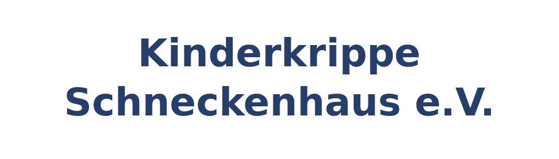 Kinderkrippe Schneckenhaus e.V. Logo