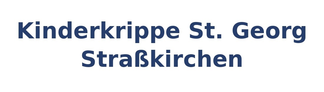 Kinderkrippe St. Georg Straßkirchen Logo