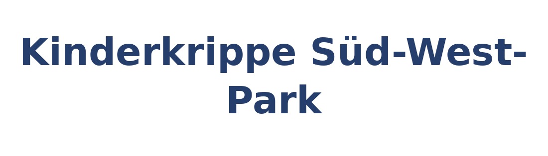 Kinderkrippe Süd-West-Park Logo