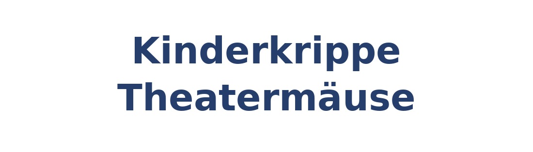 Kinderkrippe Theatermäuse Logo