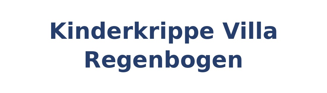 Kinderkrippe Villa Regenbogen Logo