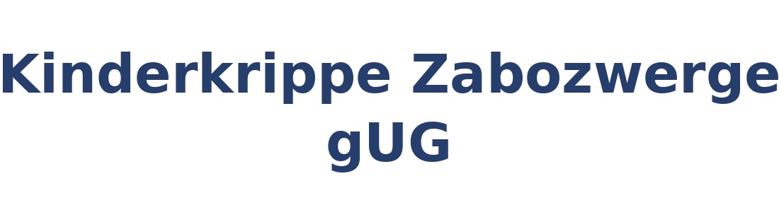 Kinderkrippe Zabozwerge gUG Logo
