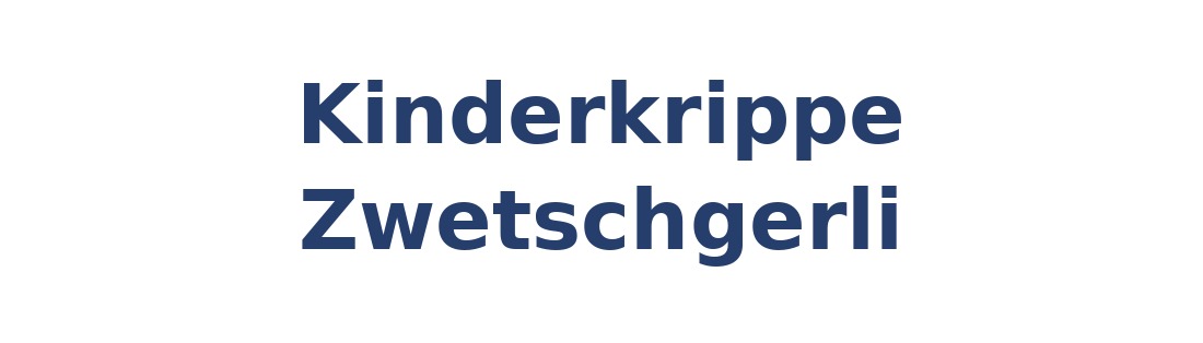 Kinderkrippe Zwetschgerli Logo
