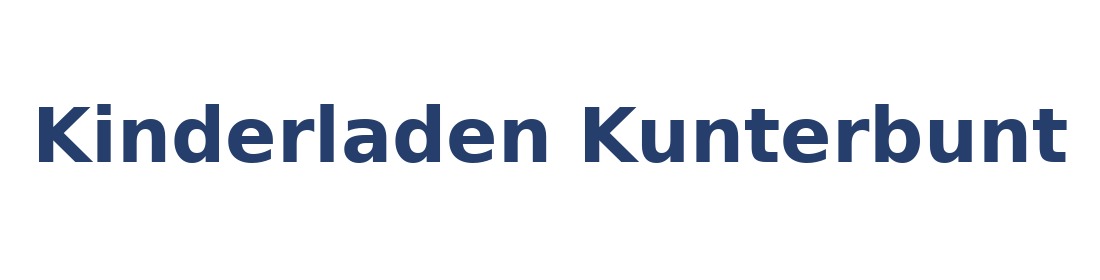 Kinderladen Kunterbunt Logo