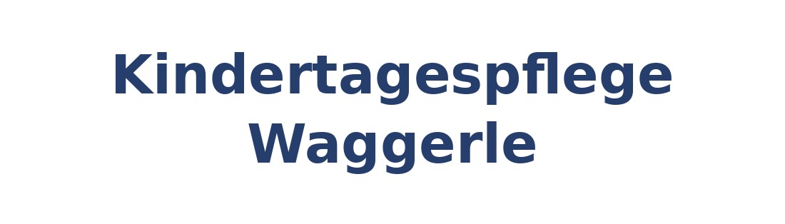 Kindertagespflege Waggerle Logo