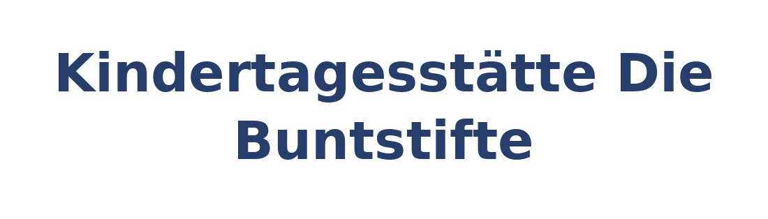 Kindertagesstätte Die Buntstifte Logo