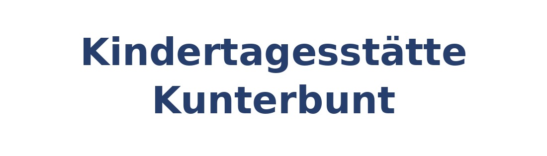Kindertagesstätte Kunterbunt Logo
