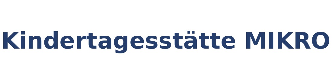 Kindertagesstätte MIKRO Logo