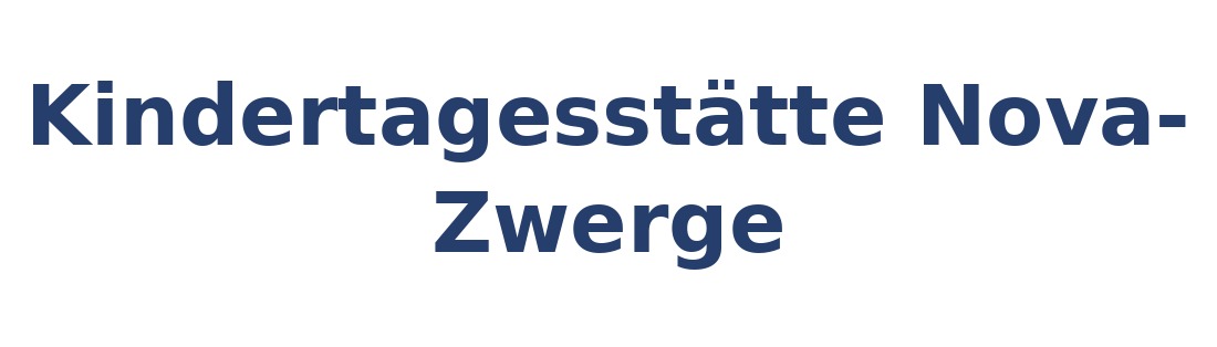 Kindertagesstätte Nova-Zwerge Logo
