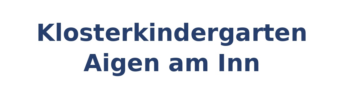 Klosterkindergarten Aigen am Inn Logo