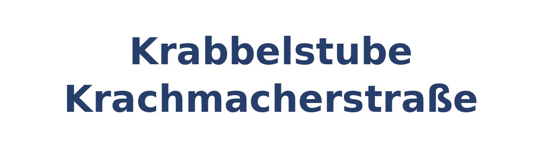 Krabbelstube Krachmacherstraße Logo