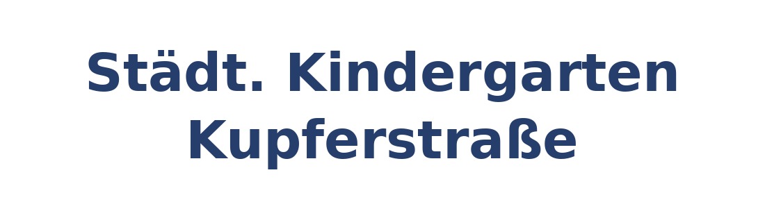 Städt. Kindergarten Kupferstraße Logo