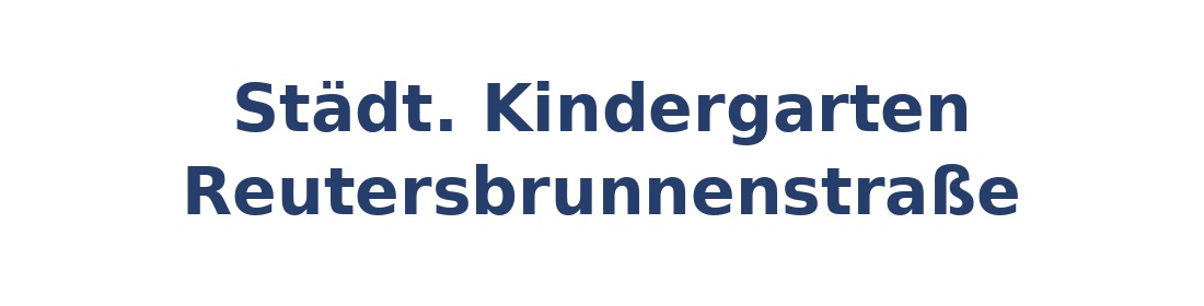 Städt. Kindergarten Reutersbrunnenstraße Logo