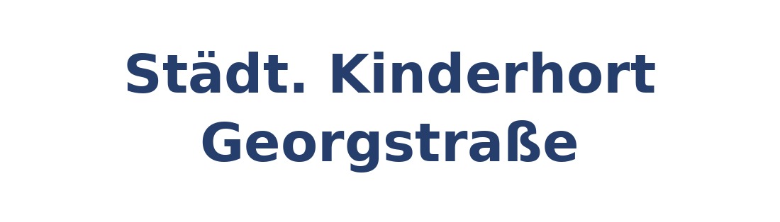 Städt. Kinderhort Georgstraße Logo