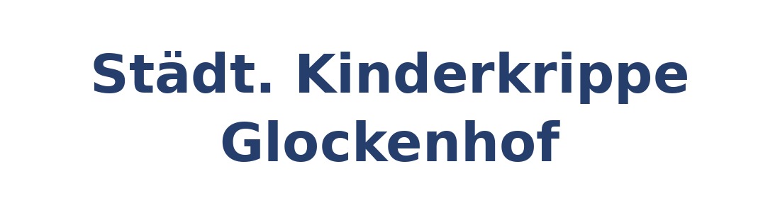 Städt. Kinderkrippe Glockenhof Logo