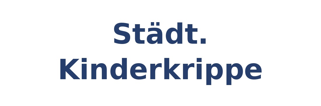 Städt. Kinderkrippe Logo