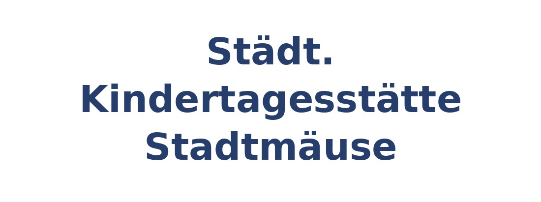 Städt. Kindertagesstätte Stadtmäuse Logo