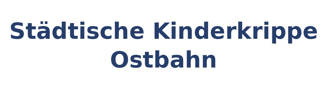 Städtische Kinderkrippe Ostbahn Logo