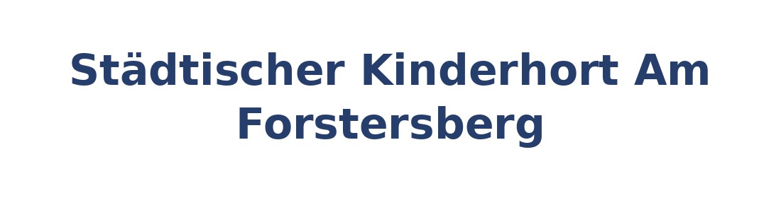 Städtischer Kinderhort Am Forstersberg Logo