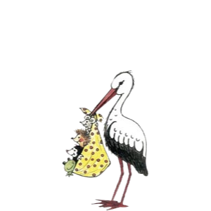 Storchennest St. Michael - Kindergarten Logo