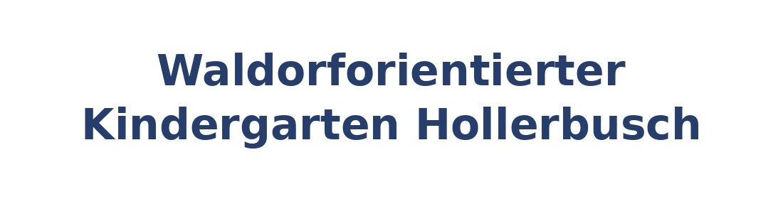 Waldorforientierter Kindergarten Hollerbusch Logo